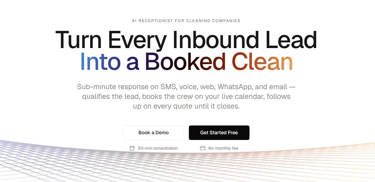 How AI Receptionists Are Transforming the Cleaning Industry