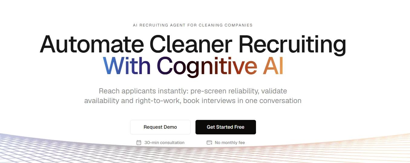How AI Is Transforming Recruitment in the Cleaning Industry